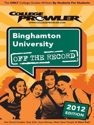 cover image of Binghamton University 2012